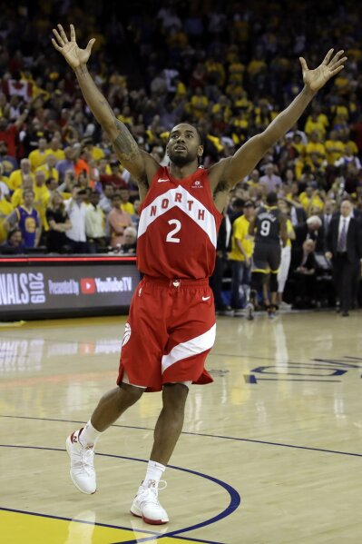 Kawhi Leonard - Toronto Raptors - 2019 NBA Finals - Game 4 - Game