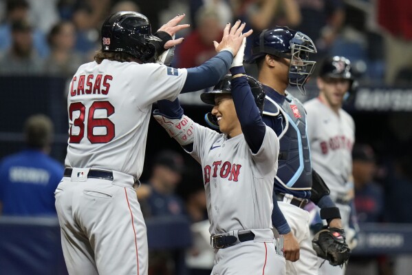 Red Sox on X: That's AL Player of the Week Masataka Yoshida to you.   / X