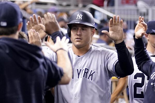 Rizzo HR again for Yanks as Marlins' Mattingly misses game