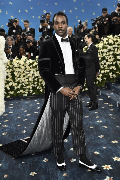 Tailoring Black Style" exhibition on Monday, May 5, 2025, in New York. (Photo by Evan Agostini/Invision/AP)