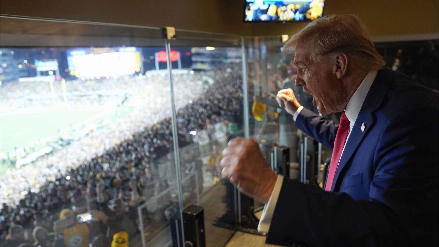 Trump no Super Bowl, capítulo mais recente com um legado complicado com futebol
 #ÚltimasNotícias