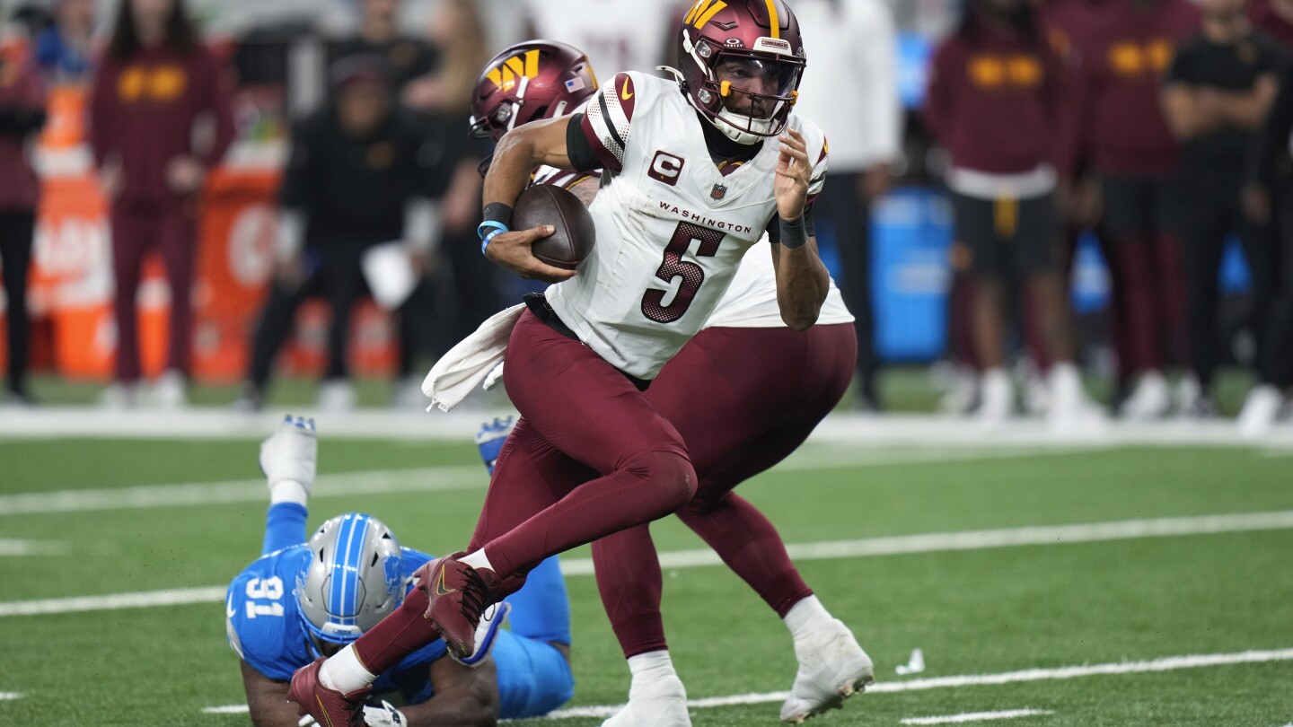NFL playoffs: Jayden Daniels stars as Commanders stun Lions to reach NFC  title game | AP News