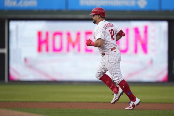 Nola, Schwarber lead Phillies to a 3-game sweep of Cardinals with a 3-0  victory