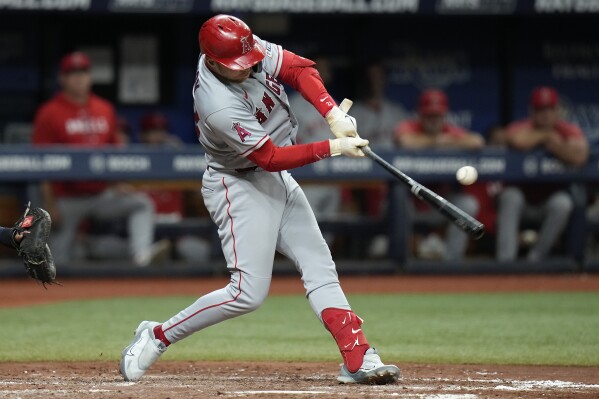 Drury has 2 homers and 5 RBIs as Angels beat playoff-bound Rays 8-3