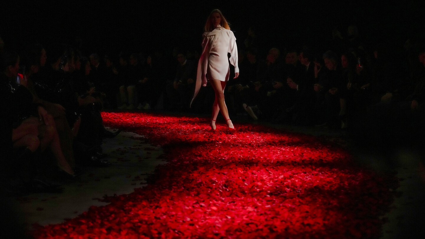Ferragamo pops red with a Milan collection inspired by the world of dance