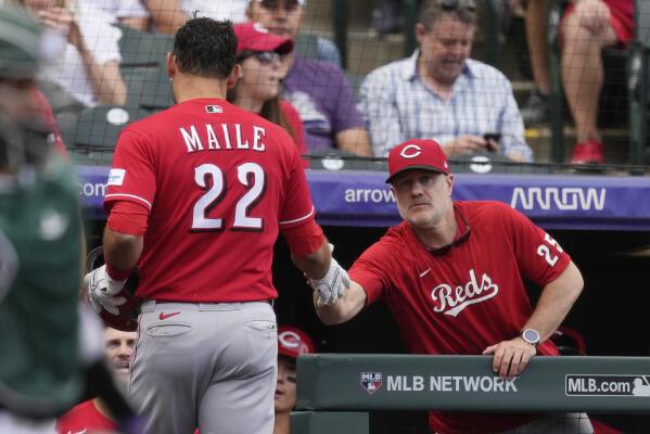 Díaz, Rockies score 11 runs over 2 innings, rally past Reds 11-6