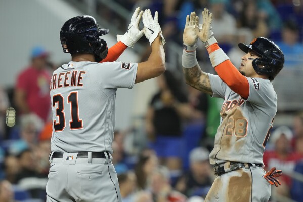 Cooper and Segura homer, López and Robertson play key roles as Marlins beat  Tigers 8-6 - The San Diego Union-Tribune