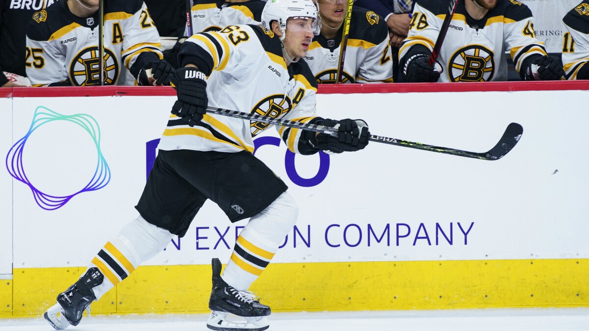 Bruins name Brad Marchand captain, succeeding Patrice Bergeron - ESPN