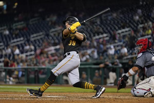 Pirates: 33-year old Drew Maggi records emotional first MLB hit vs.  Nationals