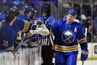 We've Become A Team”  Buffalo Sabres Captain Kyle Okposo Reflects On  Group's Growth This Season 