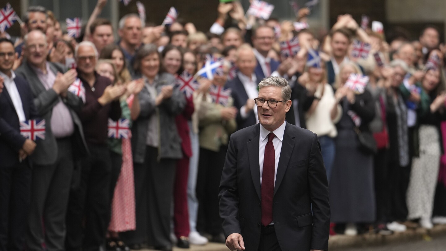 Prime Minister Sir Keir Starmer Chairs First Cabinet Meeting