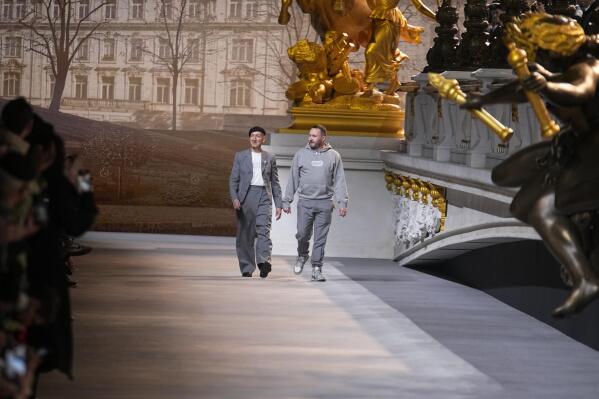 Dior reconstructs Paris in spectacular Fashion Week show