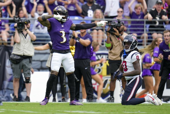 Highlights: Ravens 25-9 Texans in 2023 NFL Regular Season