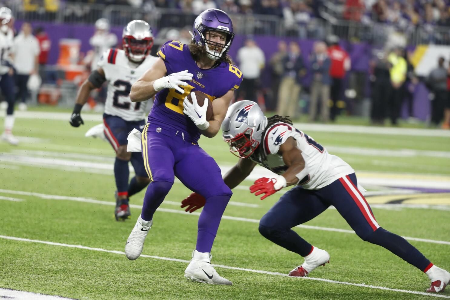 Vikings tight end TJ Hockenson dealing with back injury ahead of Week 1