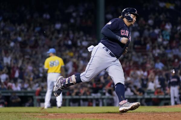 Naylor homer in 9th sends Guardians past stumbling Red Sox