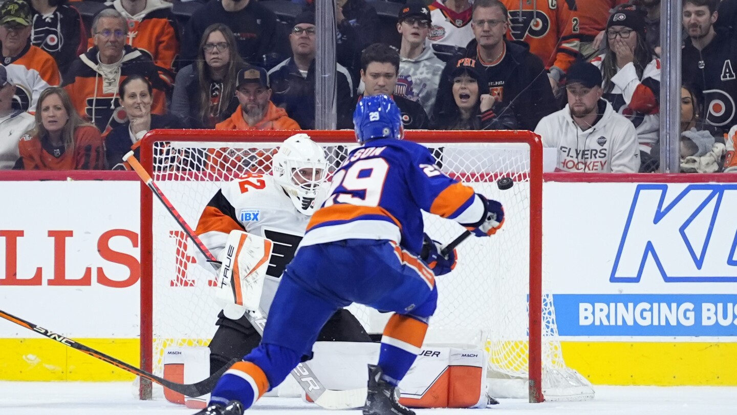 Нелсън вкара в продълженията, за да издигне Islanders до победа с 4-3 над Flyers