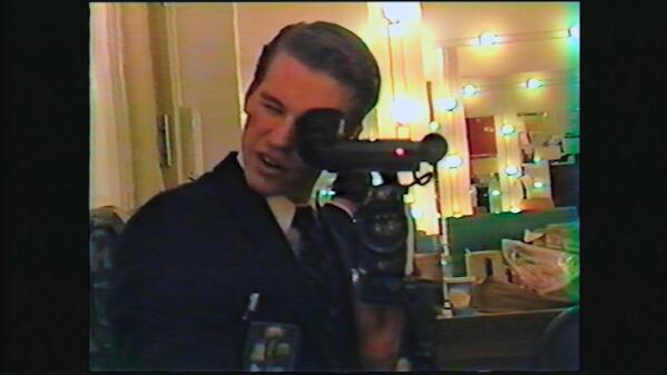 This image provided by A24 shows Val Kilmer in a scene from "Val," a documentary about the actor. (A24 via AP)