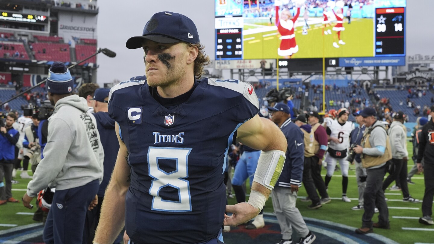 Levis to Start for Titans Against Texans