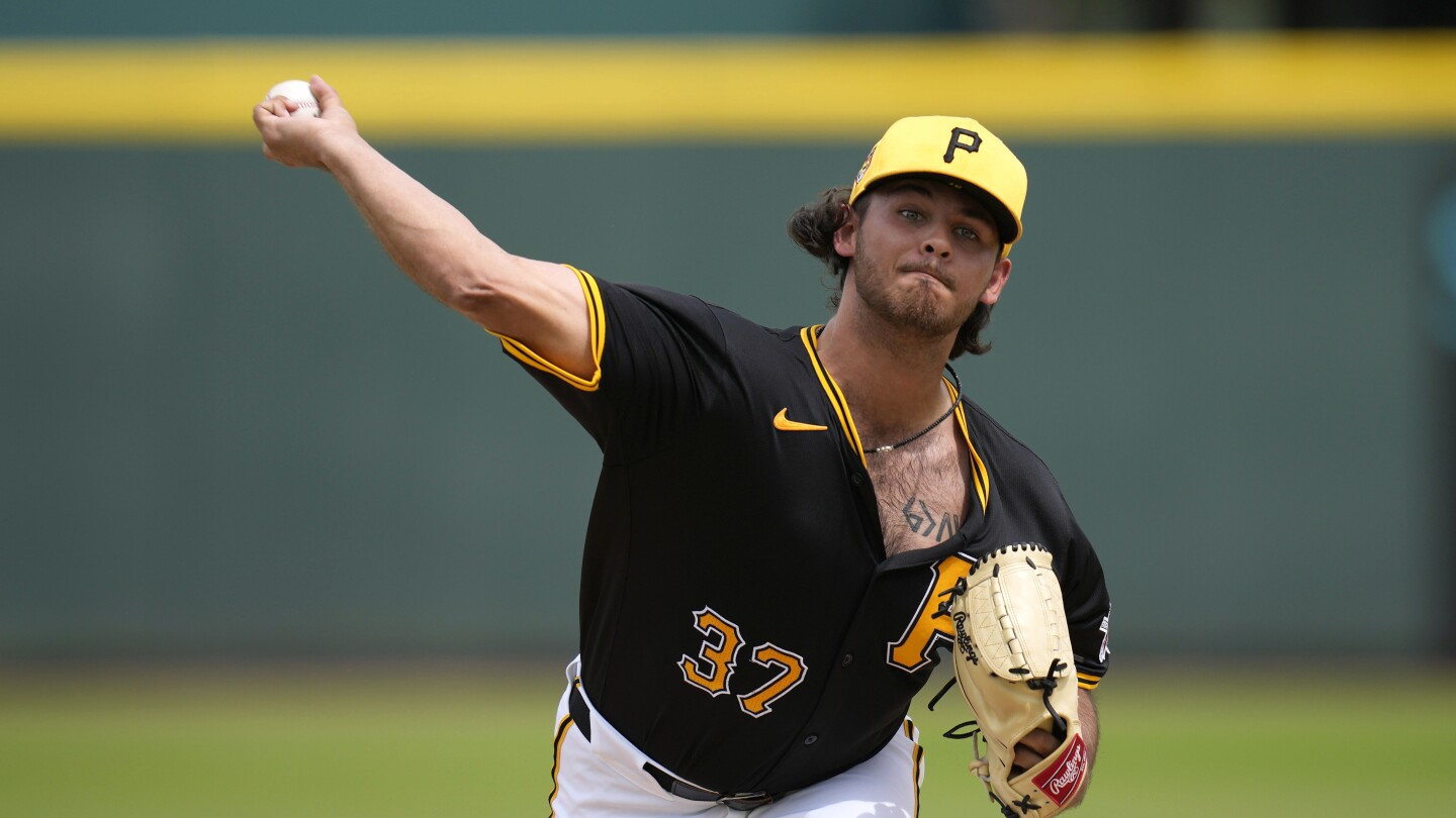Jared Jones strikes out 10 to win major league debut, leading Pirates over Marlins 9-3