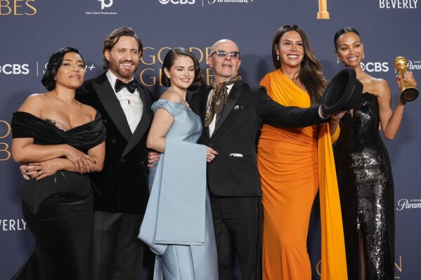 Golden Globes 2025: 'Emilia Pérez' and 'The Brutalist' win top prizes | AP News