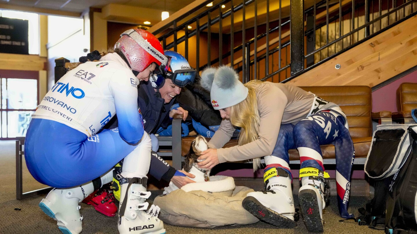 Lindsey Vonn ailing dog Lucy dominates thoughts as she leaves Sun Valley at end of comeback season