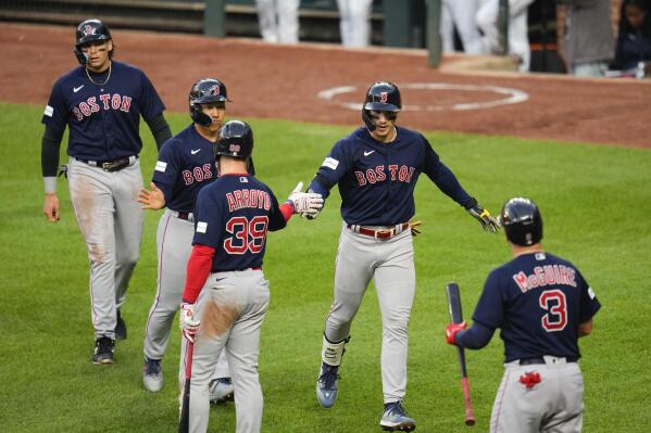 Jarren Duran Boston Red Sox Worchester Team Set Auto Signed 2021
