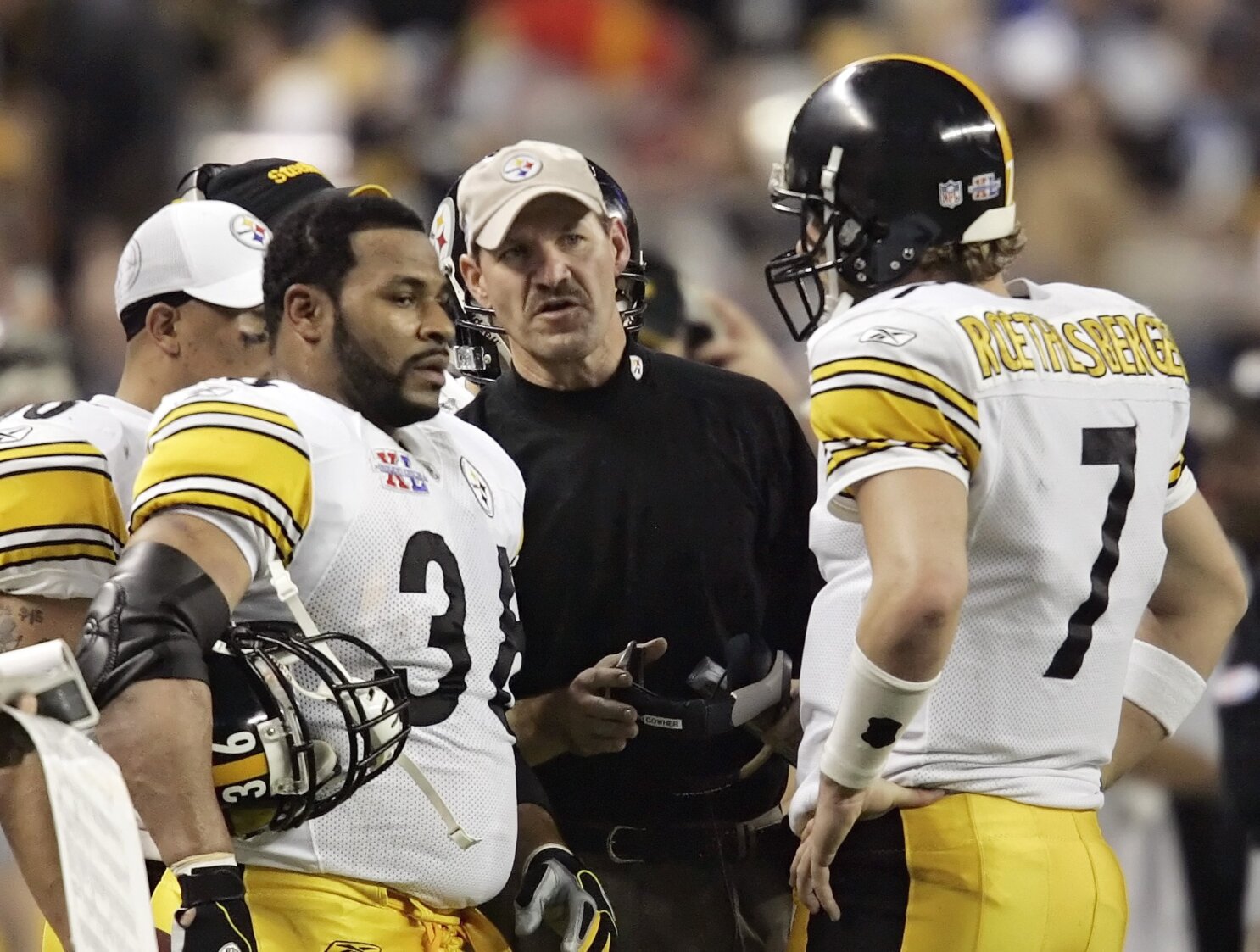 Coach Tomlin and Hines Ward together before today's game : r/steelers