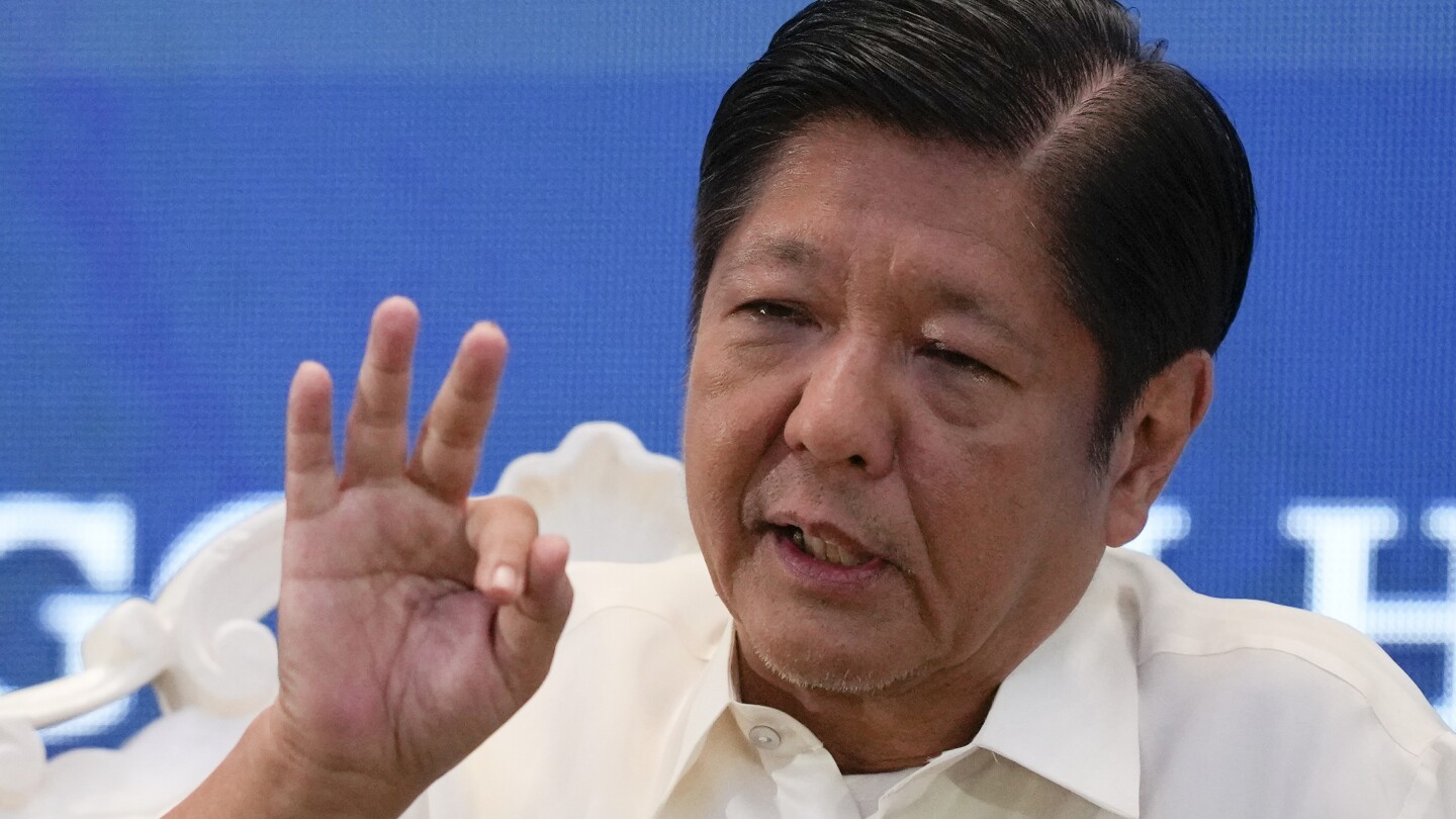 МАНИЛА Филипините AP — Президентът на Филипините каза в понеделник