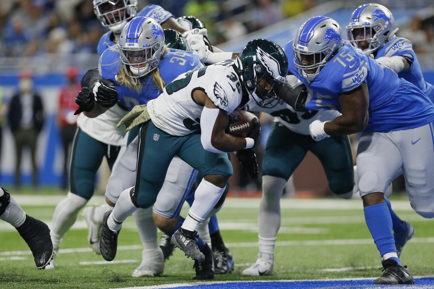 Philadelphia Eagles 38, Detroit Lions 35: Photos from Ford Field