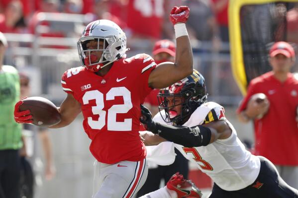 Miyan Williams Suffers Apparent Right Leg Injury, Ohio State