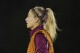 Spain's Alexia Putellas stands on the field during a FIFA Women's World Cup team practice at Waitakere Stadium in Auckland, New Zealand, Friday, Aug. 4, 2023. (AP Photo/Abbie Parr)