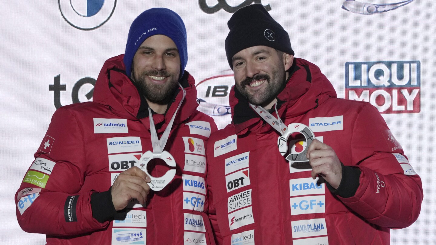 Swiss bobsled athlete has surgery after being thrown to ice and hit by sled in training crash