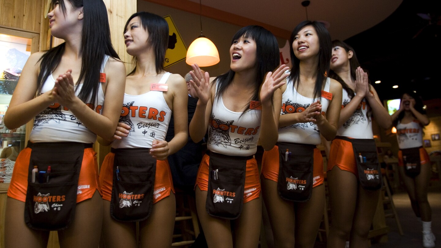 Hooters restaurant chain, known for skimpy wait-staff outfits, files for bankruptcy protection