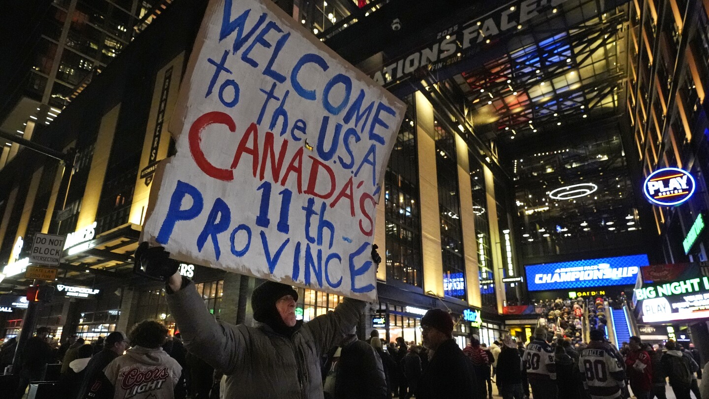 American fans lightly boo 'O Canada' before 4 Nations Face-Off title game