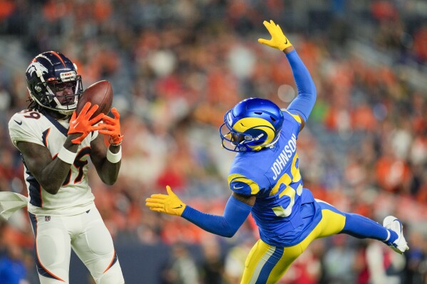 Okwuegbunam, McLaughlin help the Broncos rout the mistake-prone Rams 41-0  in preseason finale