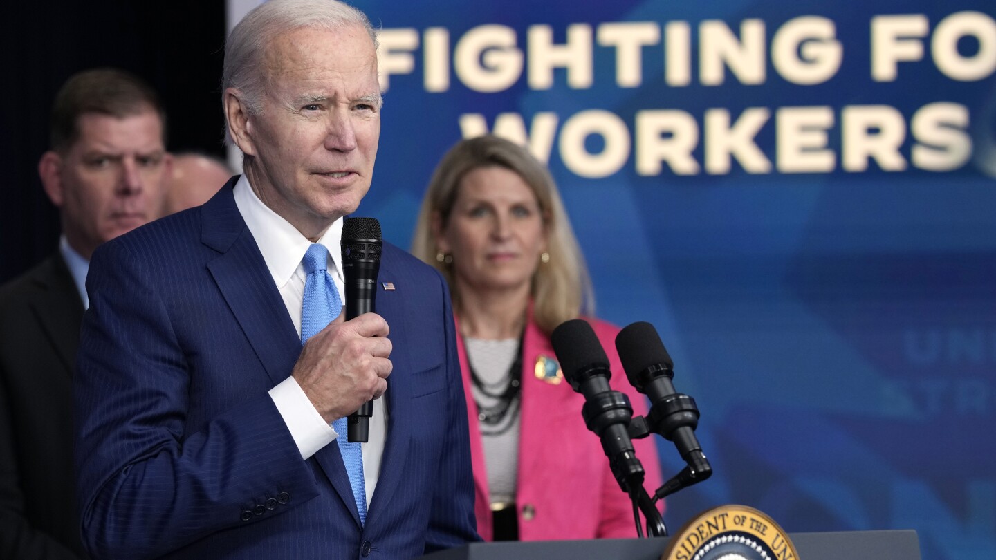 Biden looks to union leaders for support as he seeks to reassure worried Democrats