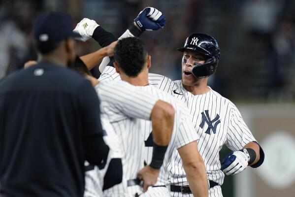 Yankees stun Astros, 7-6, on Aaron Judge's walk-off, Aaron Hicks' homer -  Pinstripe Alley