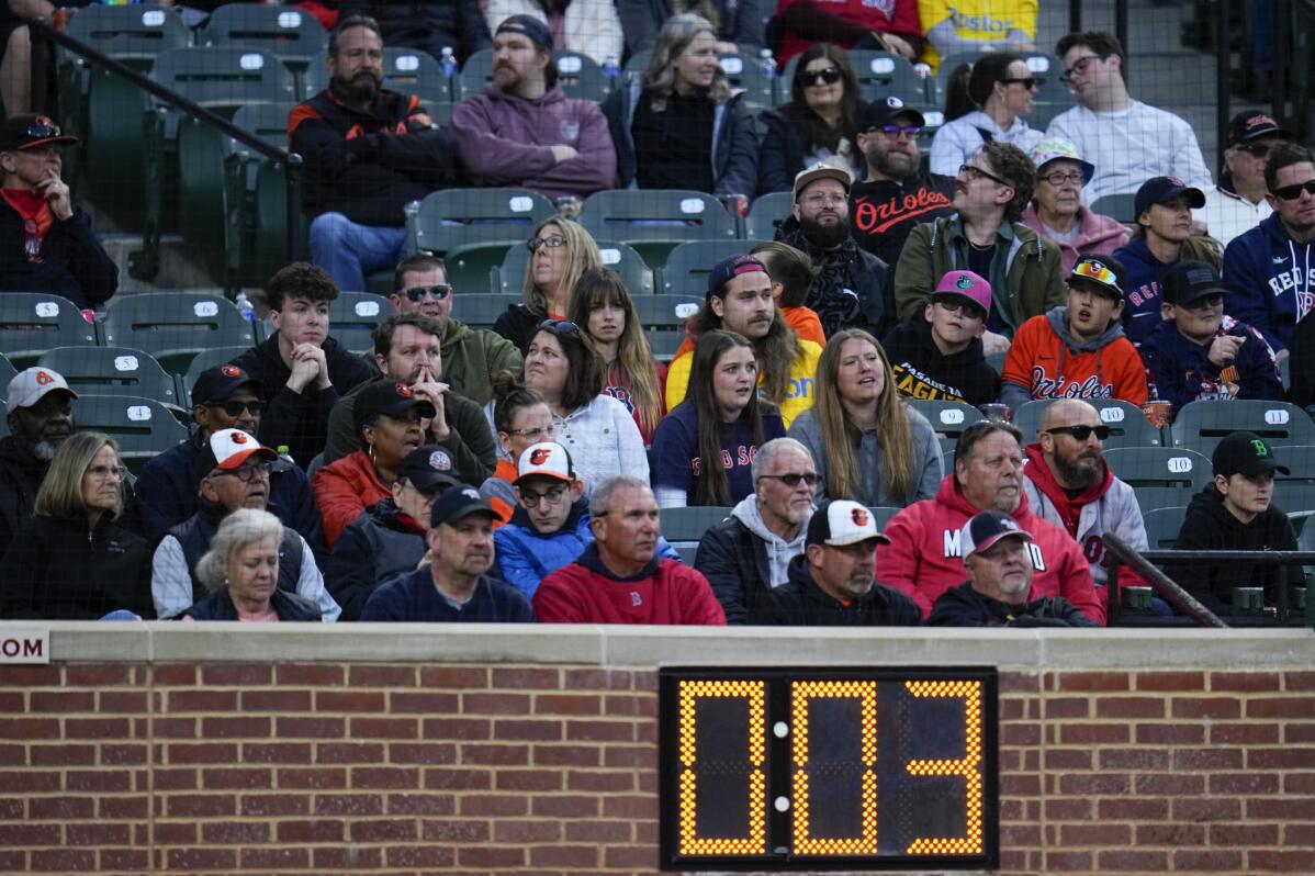 MLB's new pitch clock may be leading to more blown saves AP News