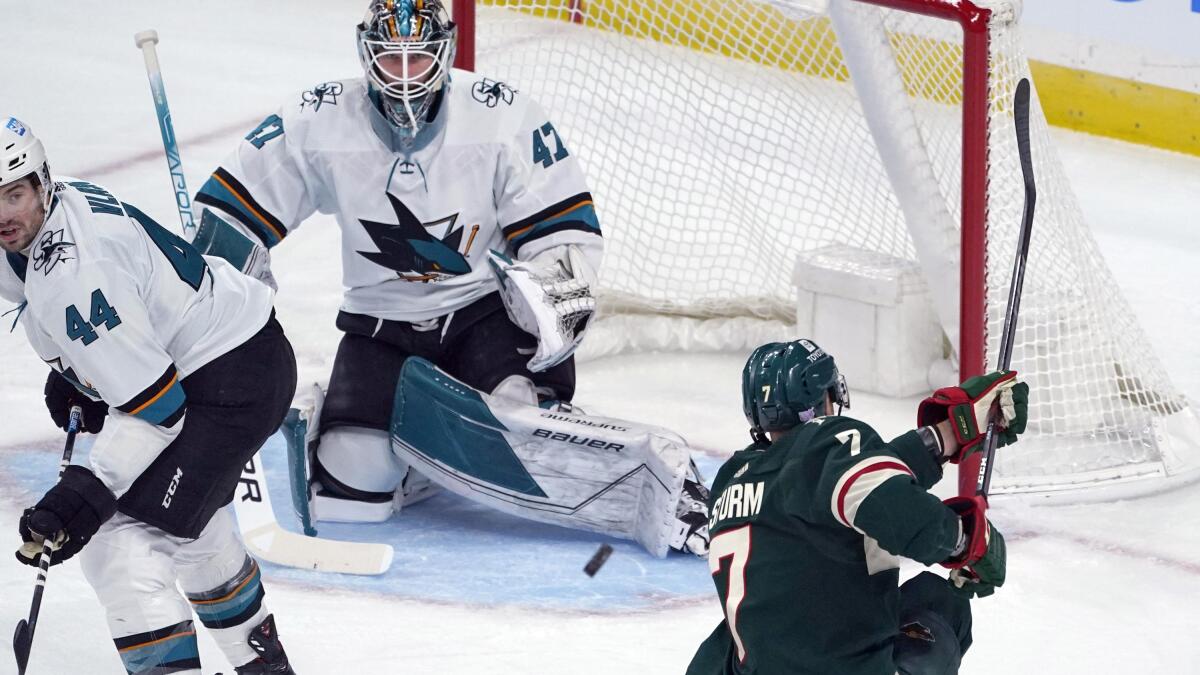 Timo Meier has goal and assist, Sharks top Wild 4-1