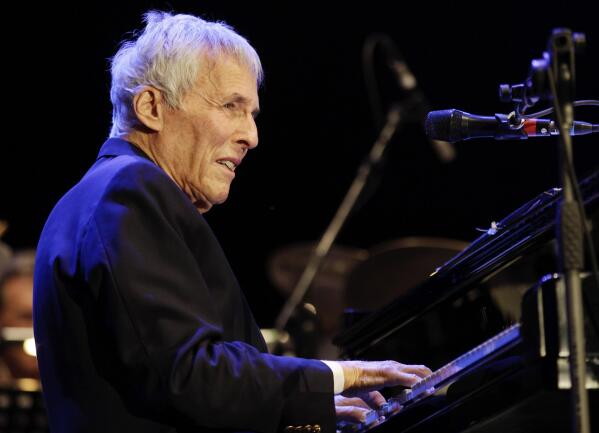 FILE - Composer Burt Bacharach performs in Milan, Italy on July 16, 2011. The Grammy, Oscar and Tony-winning Bacharach died of natural causes Wednesday, Feb. 8, 2023, at home in Los Angeles, publicist Tina Brausam said Thursday. He was 94. (AP Photo/Luca Bruno, File)