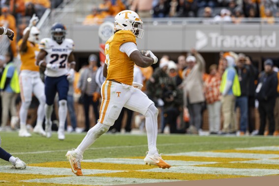 Rested Dylan Sampson eager to help No. 7 Vols take 1st CFP step at No. 6 Ohio State