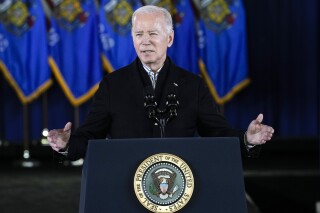 President Joe Biden speaks at the Wisconsin Black Chamber of Commerce, Wednesday, Dec. 20, 2023, in Milwaukee. (AP Photo/Morry Gash)