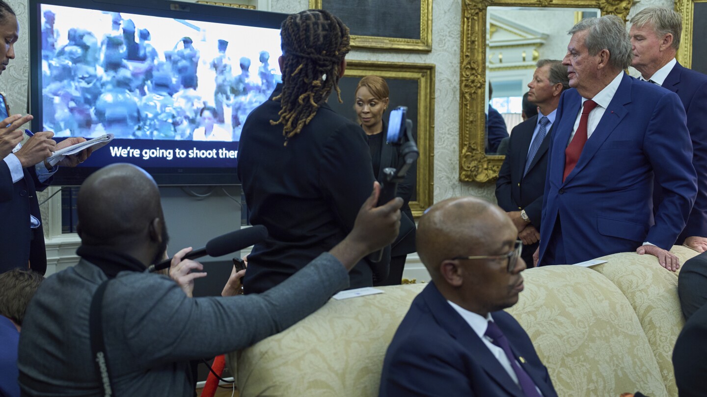 South Africa police minister says Trump 'twisted' facts to push baseless genocide claims