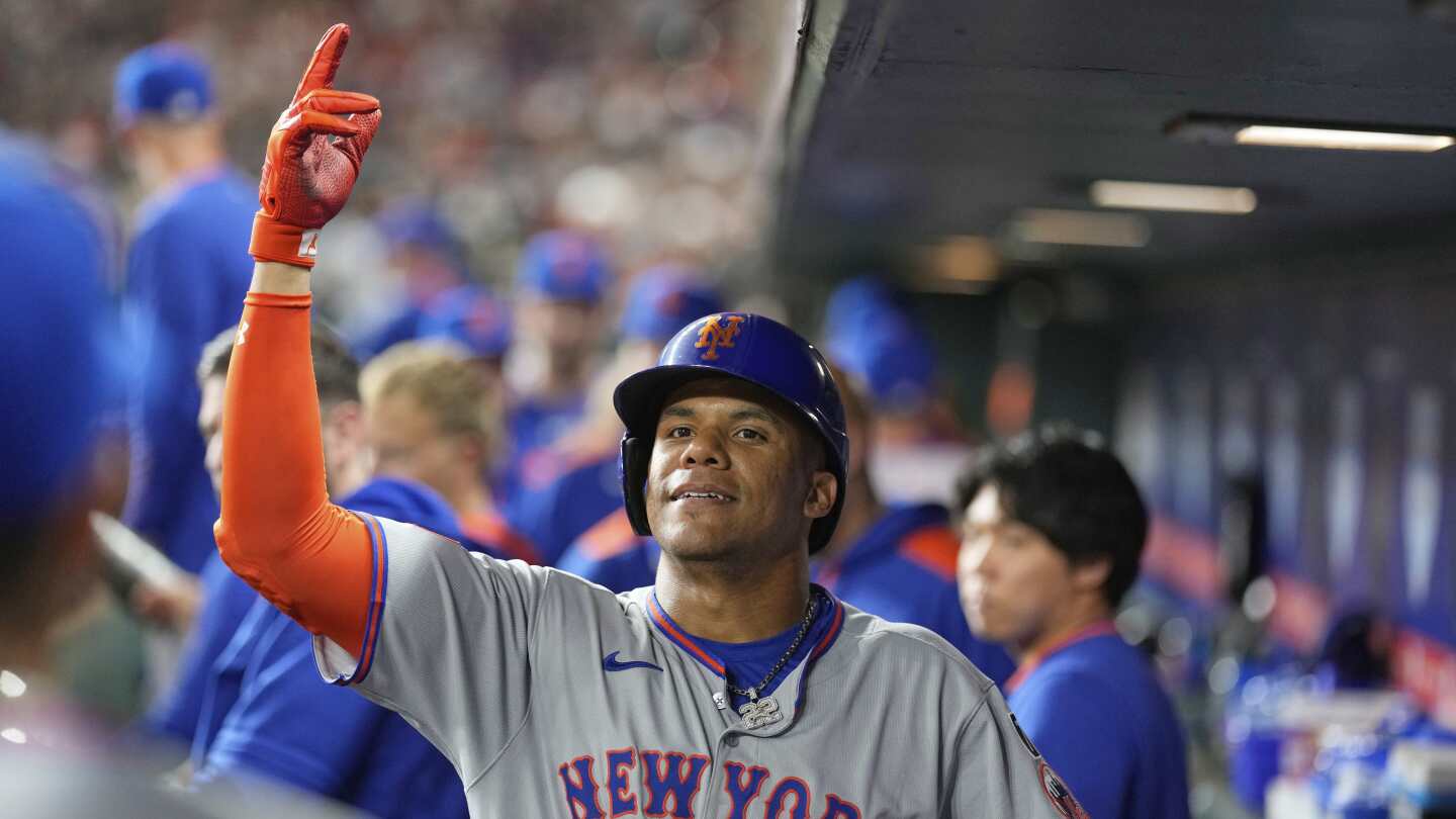 Juan Soto slugs first homer for New York Mets against Astros
