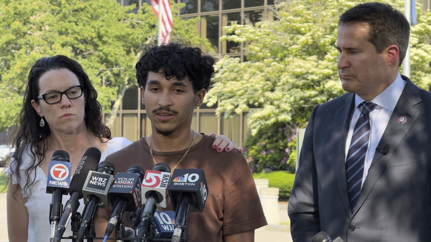 A Massachusetts student arrested by ICE on his way to volleyball practice has been released
