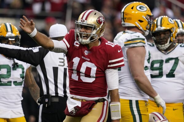 Photos: from San Francisco 49ers receive NFC Championship trophy as they  head to Super Bowl in Miami