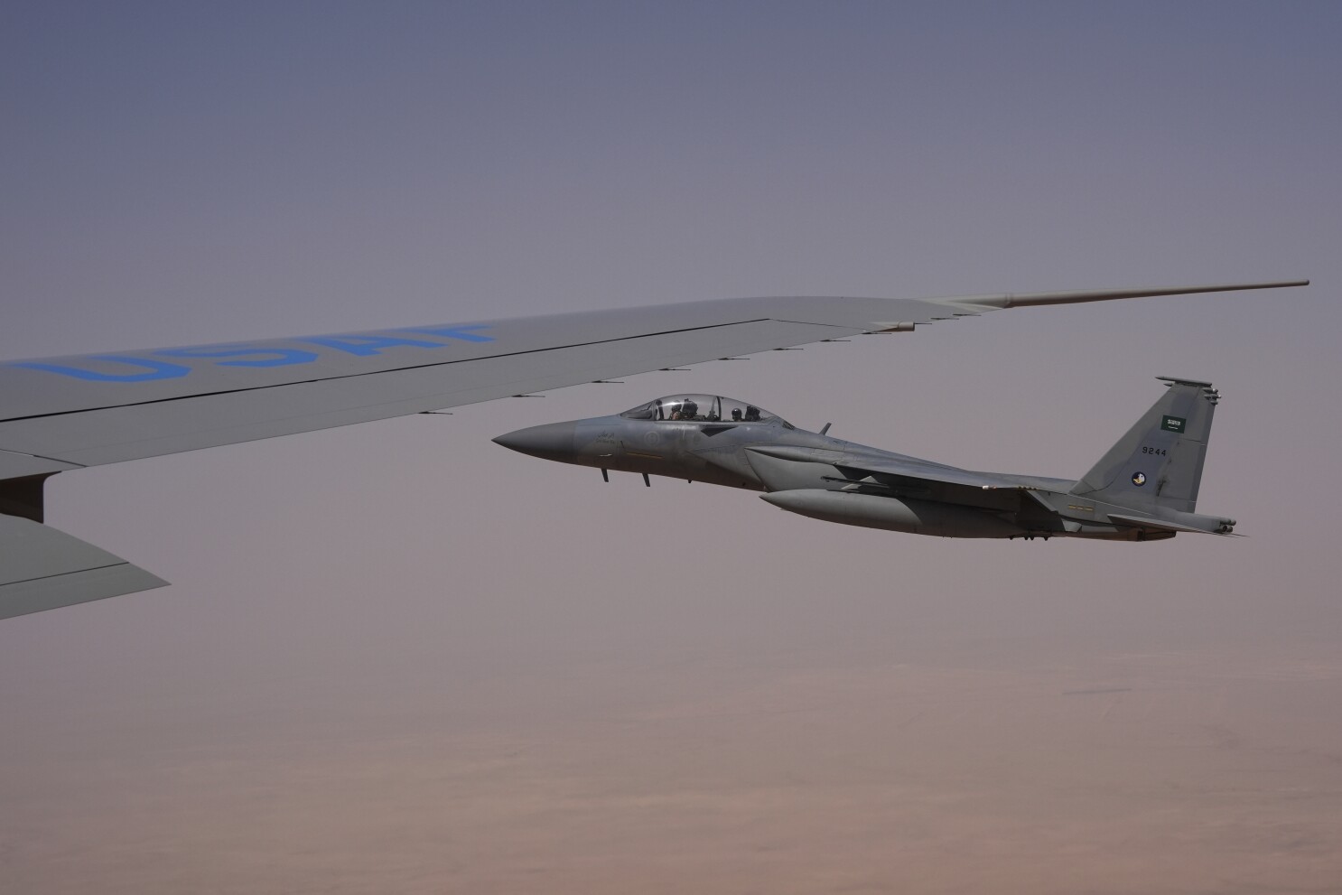 How to impress a US president? Spin up a fighter jet escort for Air Force One