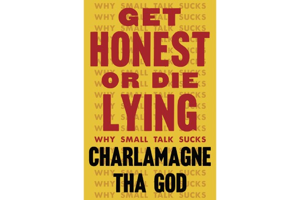 This image released by Atria Books/Black Privilege Publishing shows "Get Honest or Die Lying" by Charlamagne Tha God. (Atria Books/Black Privilege Publishing via AP)