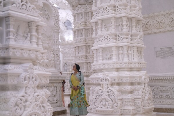 Large high quality hand carved temple