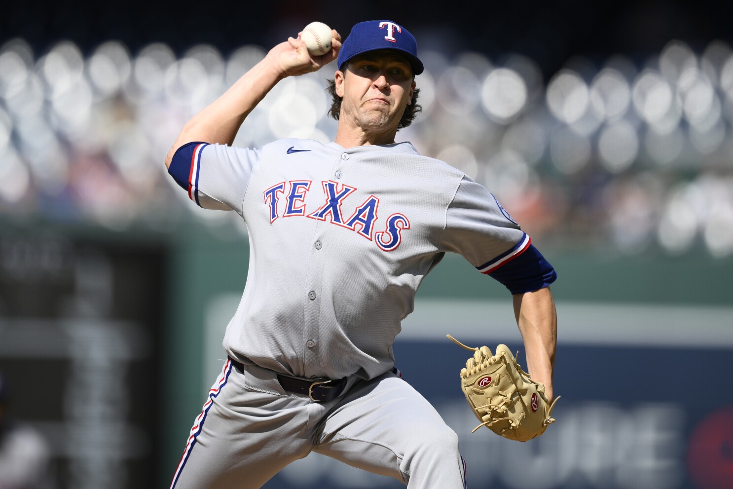 DeGrom tosses 7 shutout innings to help Rangers snap a 4-game skid with a 5-0 win over Nationals